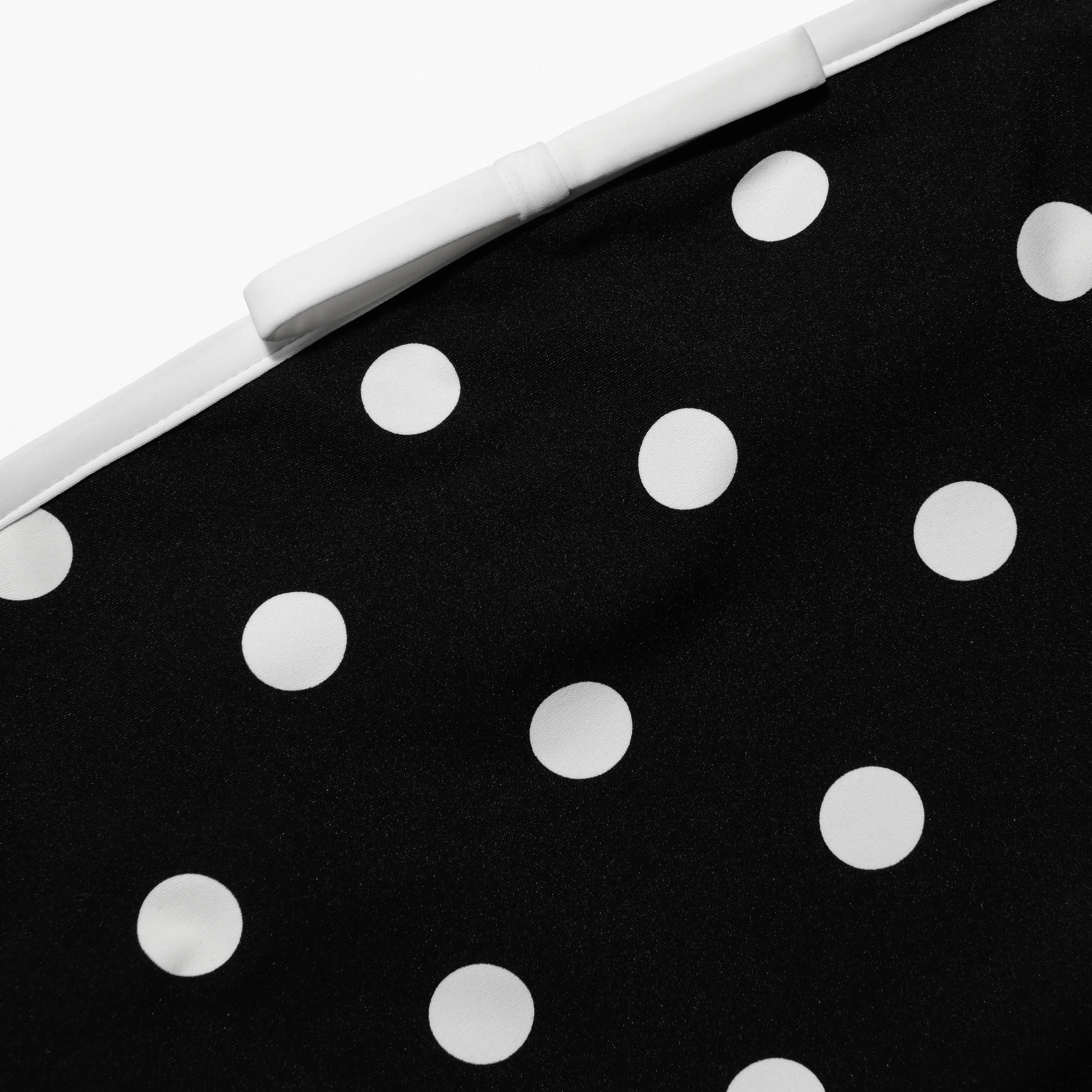 Black Polka Dot Swimsuit - Image 5