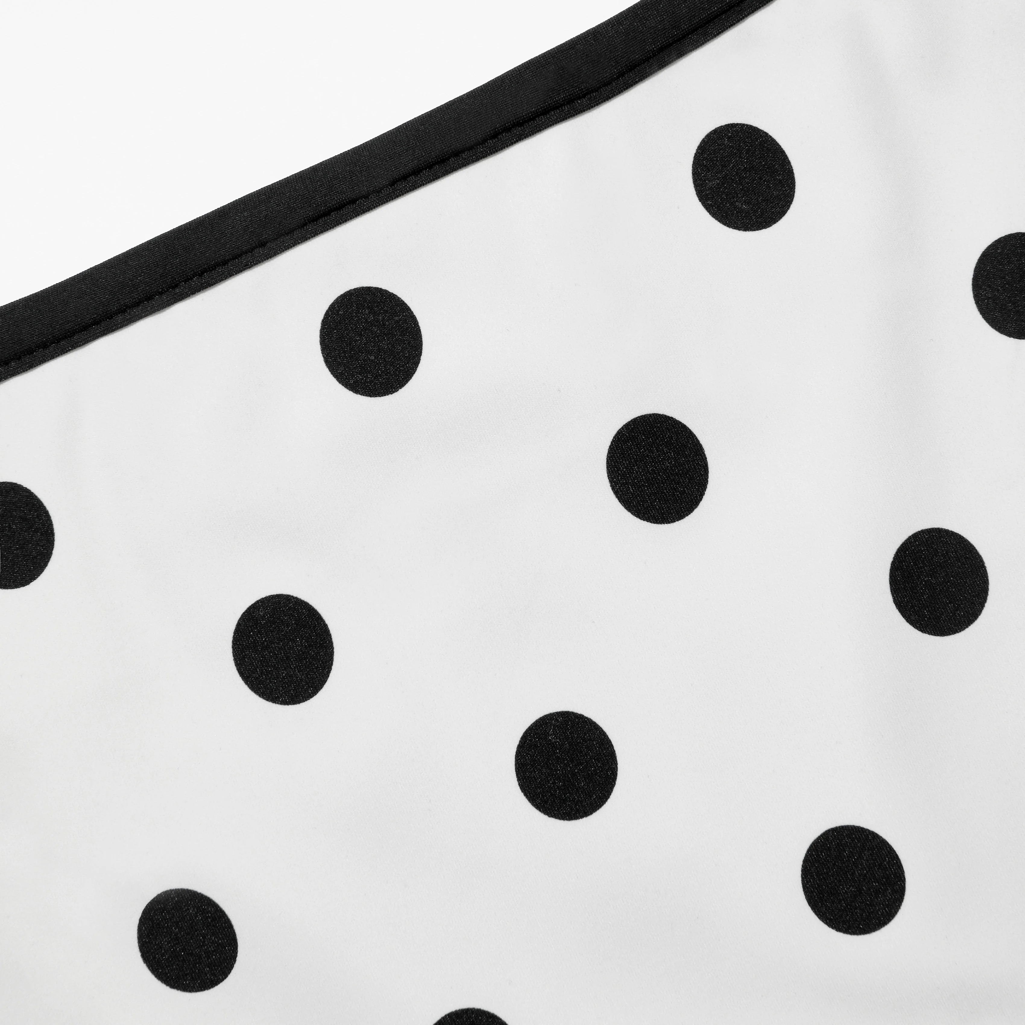 White Polka Dot Bikini Bottoms - Image 5