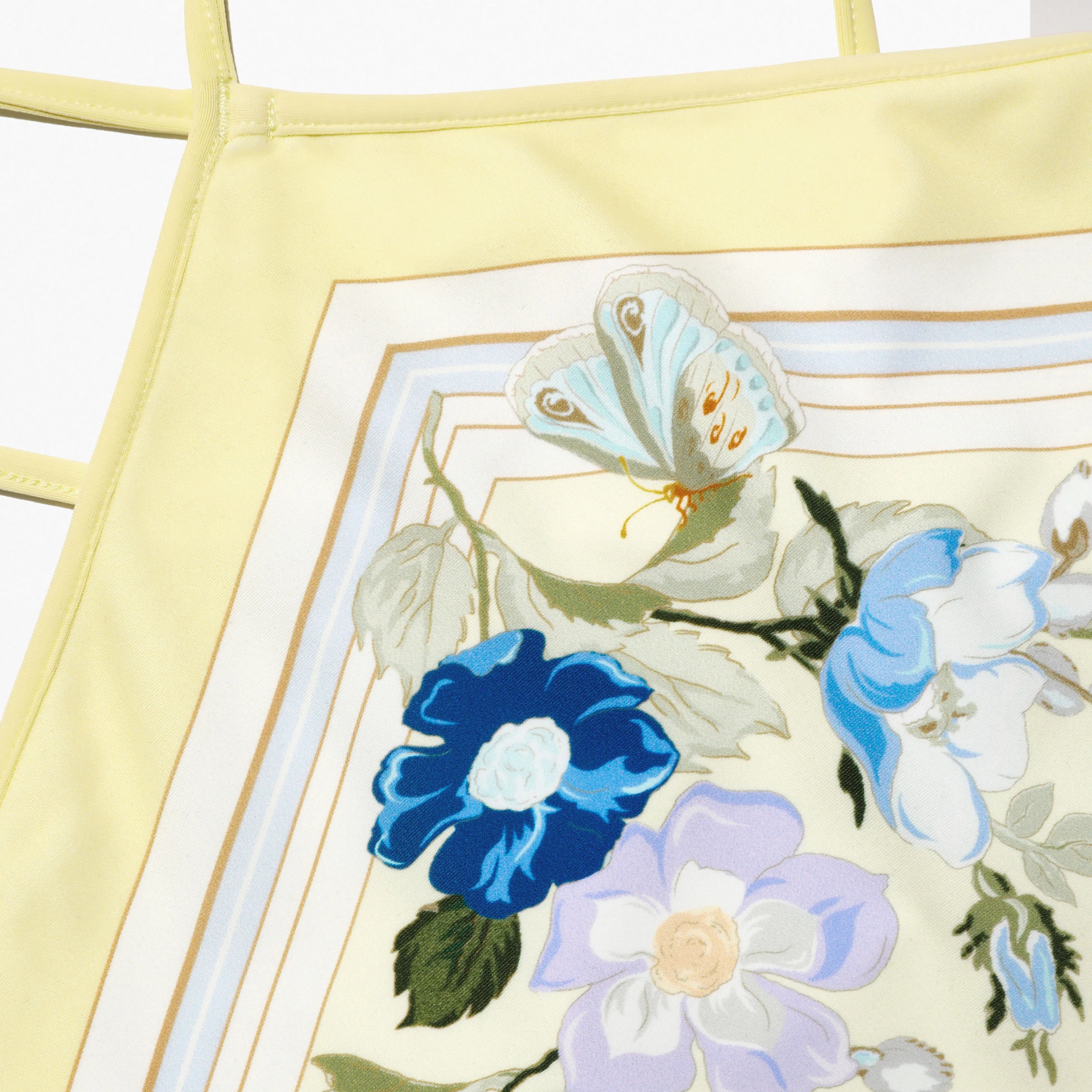 Yellow Floral Swimsuit - Image 5