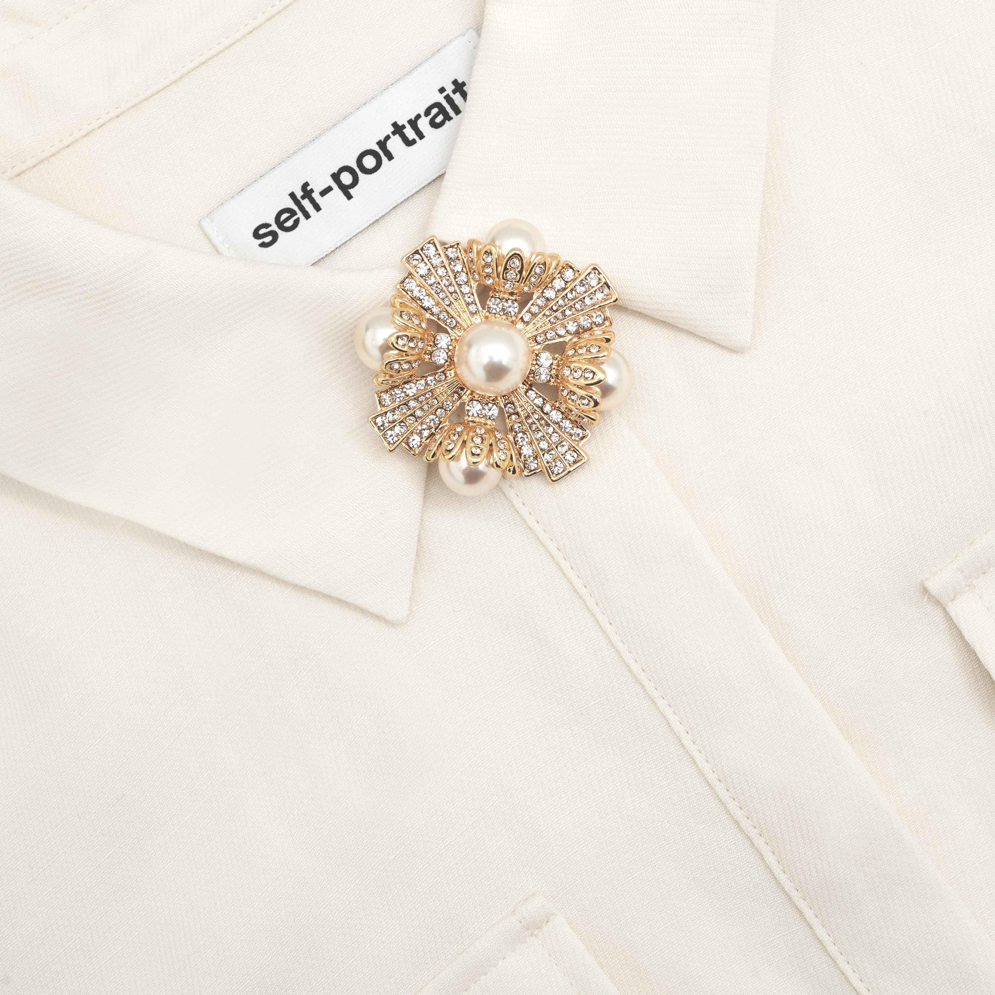 Cream Linen Maxi Dress - Image 5