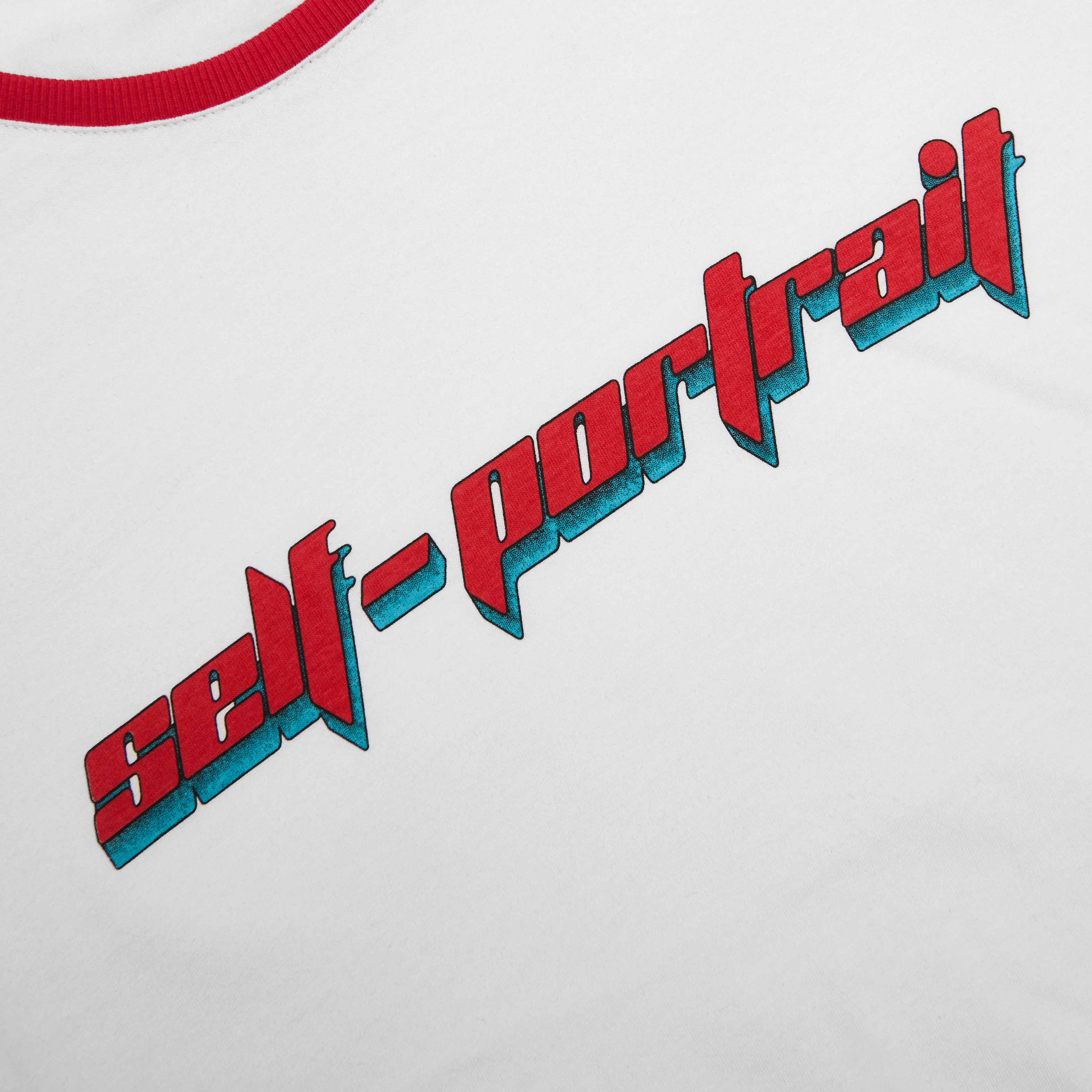 White T-Shirt With Red SP Logo - Image 6