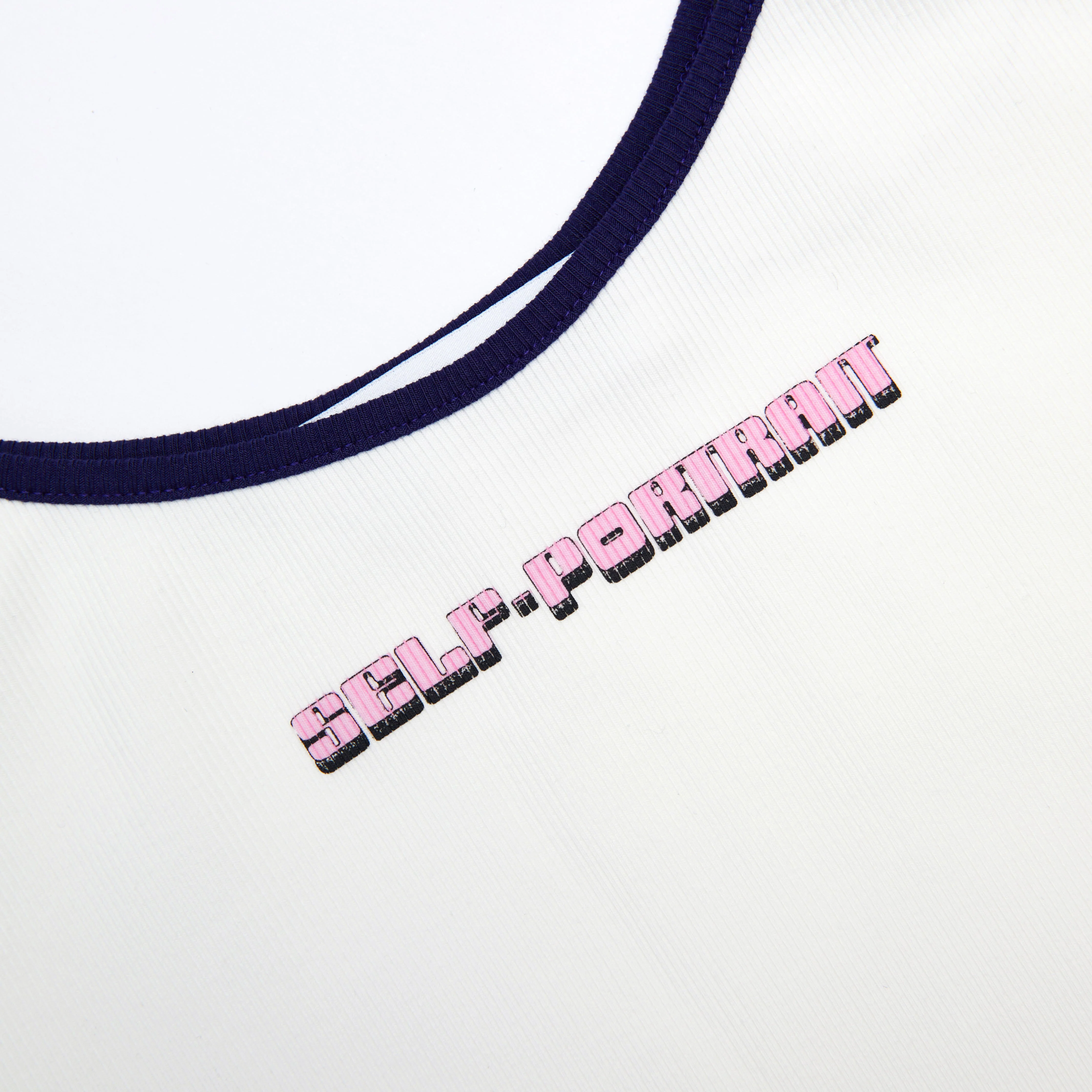 White Vest With Pink SP Logo - Image 5