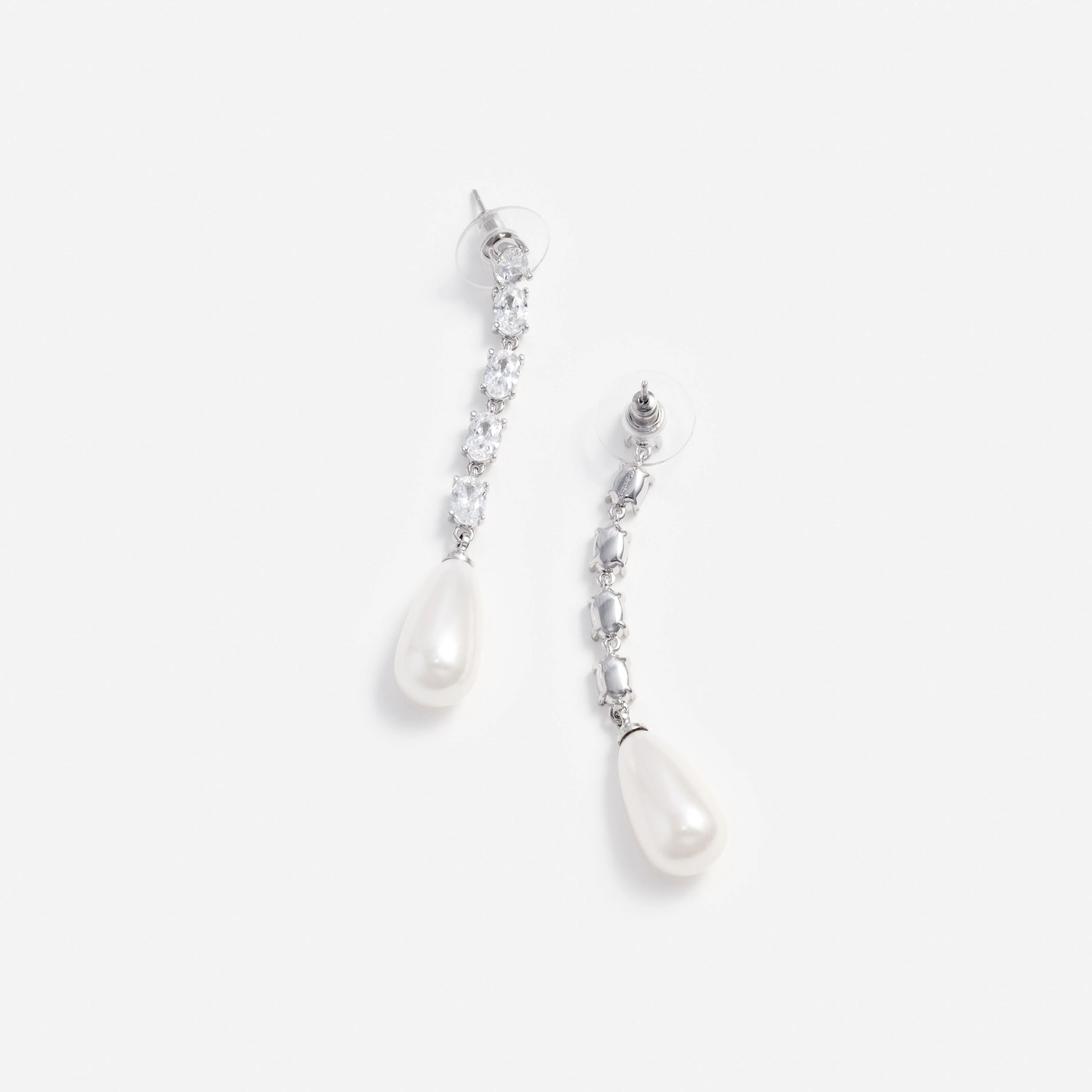 Crystal Droplet Earrings - Image 3