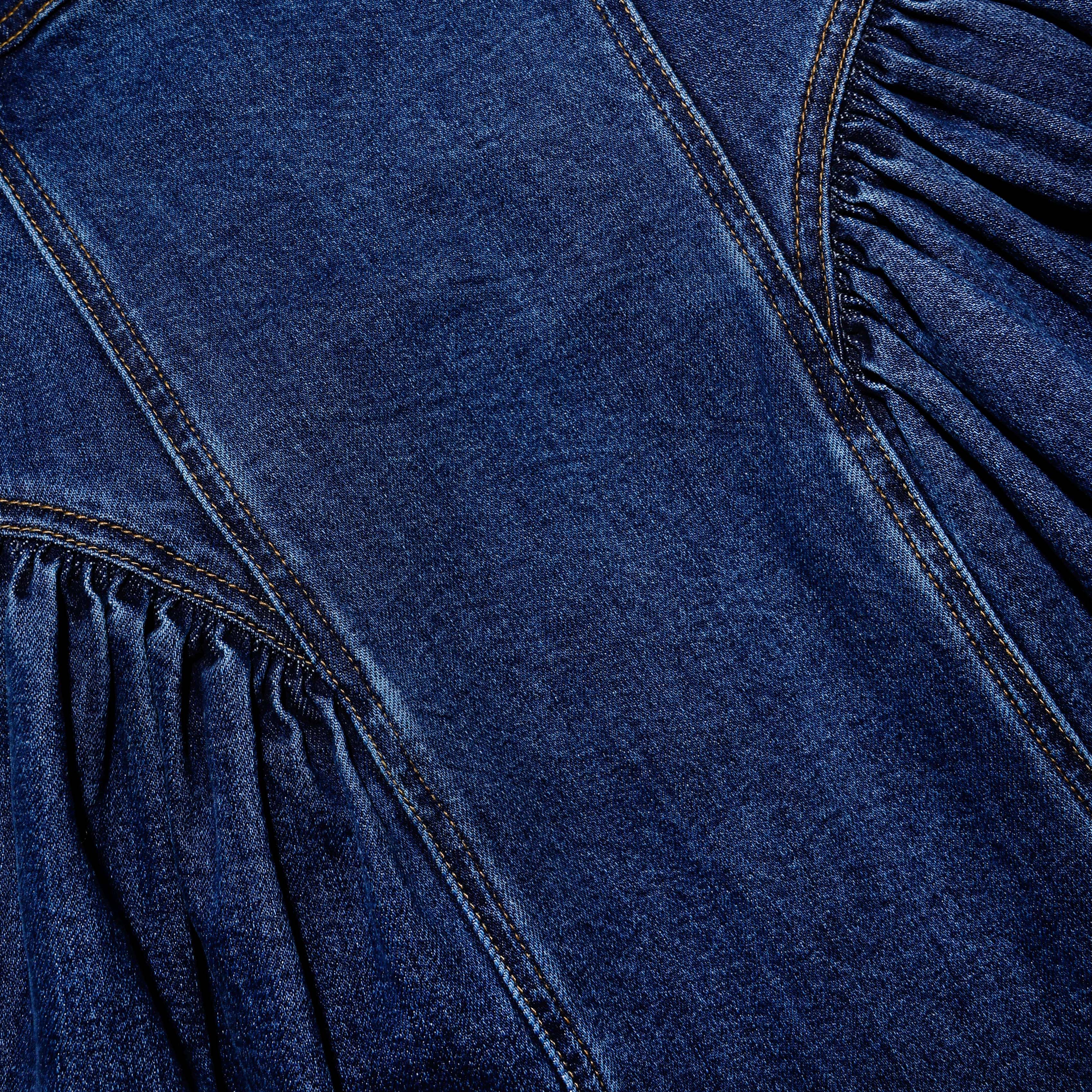 Denim Mini Dress - Image 5