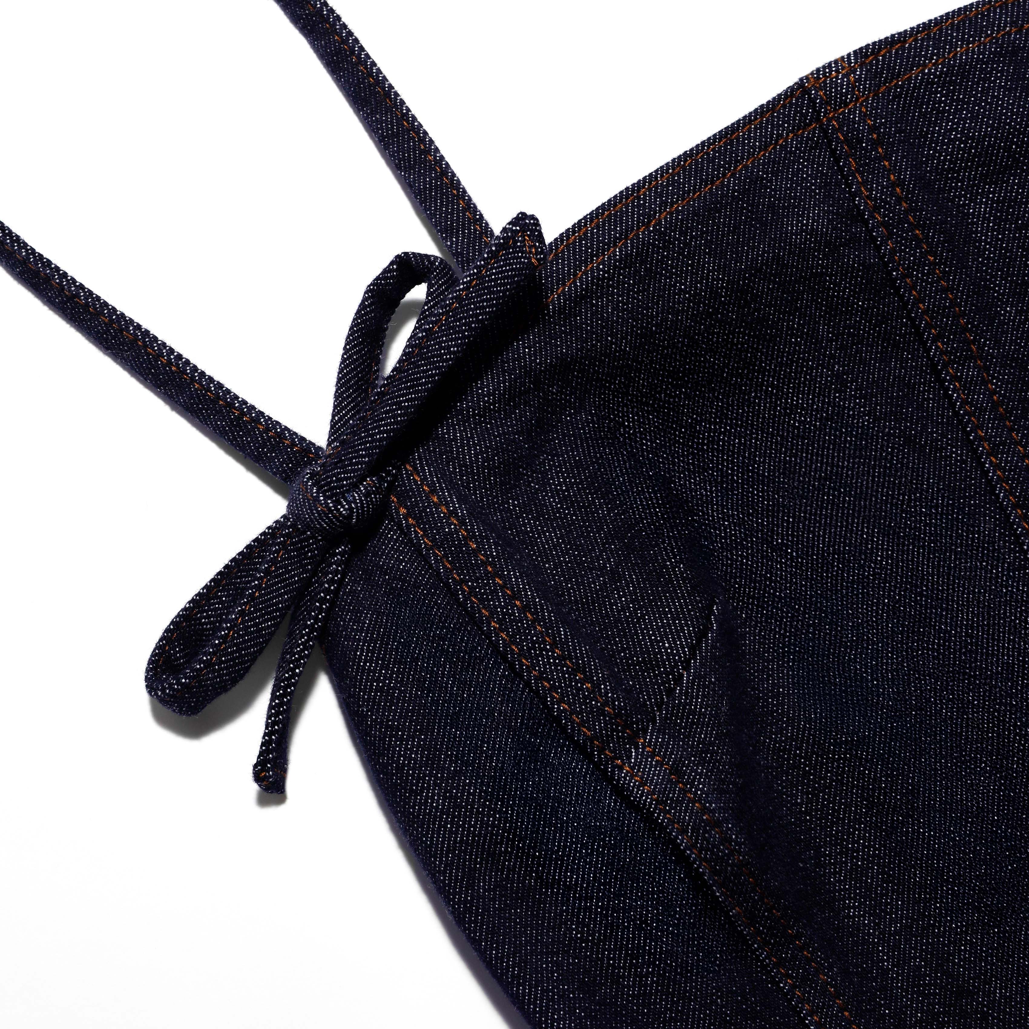 Indigo Denim Bow Playsuit - Image 5