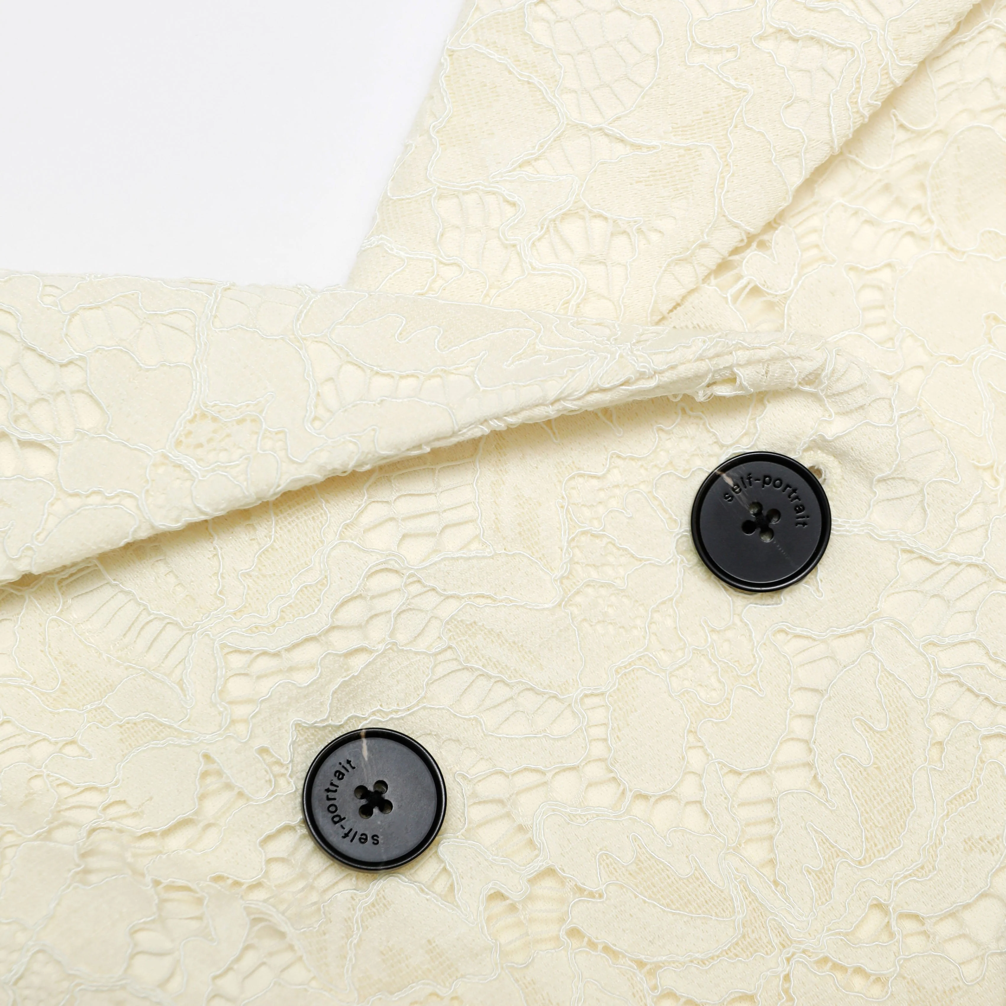 Yellow Lace Chiffon Midi Dress - Image 5